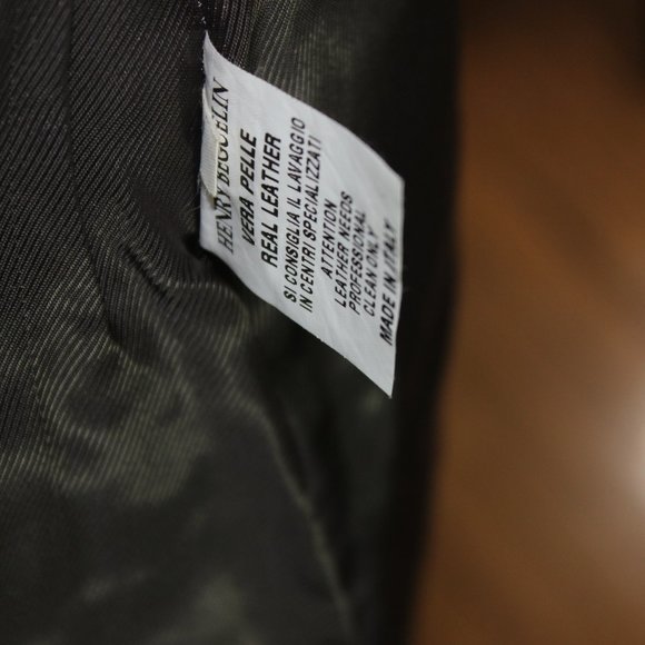 Textured Leather Skirt by Henry Beguelin - Picture 5 of 5